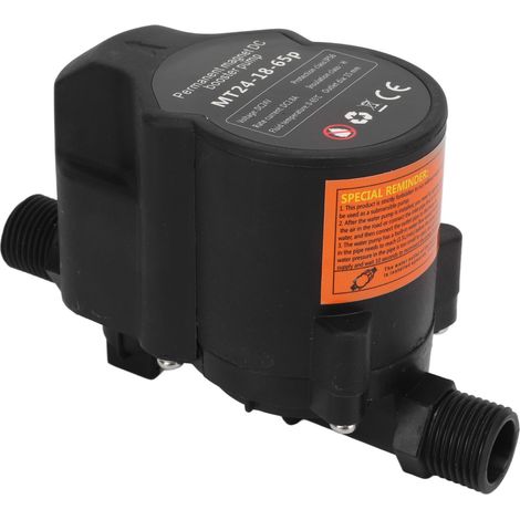 Automatische Druckerhöhungspumpe für Dusche, Induktion, geräuscharm, Badezimmer, DC24V, EU-Stecker 100-240V, erhöhte Durchflussrate. (1/5)
