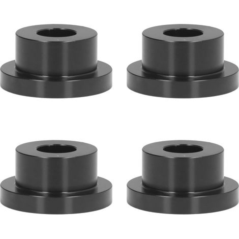 Kit de 4 bagues de rehausse de poignée en alliage d'aluminium T6 usiné CNC (pour FXR Black) (1/5)