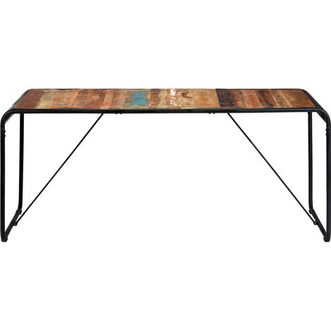Maison Exclusive - Tavolo da Pranzo 180x90x76 cm in Legno Massello di Recupero