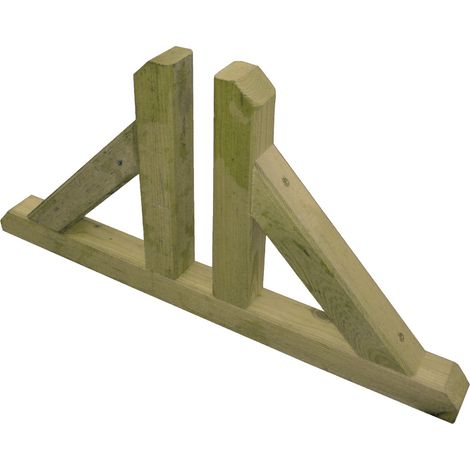 1PZ PIEDE PINO IMPREGNATO X GRIGLIATI SEZIONE 44X44