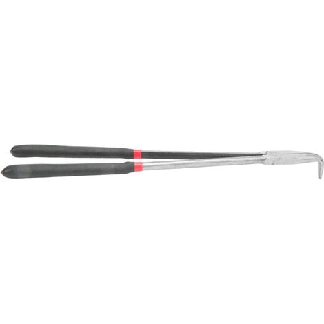 Pince à bec à manche Extra Long de 400mm/16 pouces, mâchoires coudées à 90 degrés, outils de réparation incurvés (1/5)