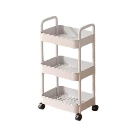 Chariot de rangement fin avec crochets et étagère séparatrice, étroit pour espace étroit, rack à roulettes, meuble coulissant élégant pour condiments, aliments, bouteilles, montage facile, salle de ba
