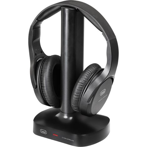 Trevi FRS 1480 R Casque Sans fil Arceau Musique USB Type-C Noir (1/5)