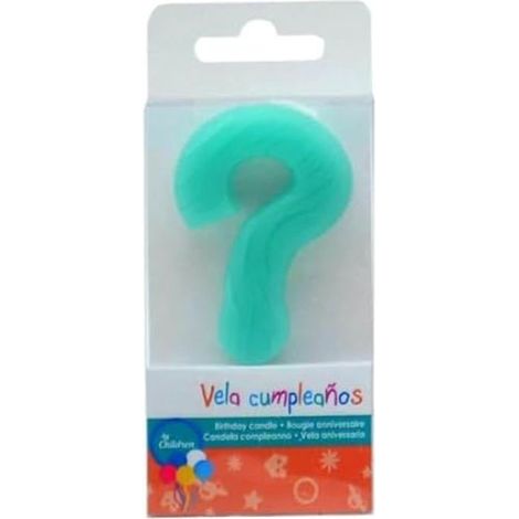 Vela de cumpleaños - BigBuy Home - Multicolor - Estándar
