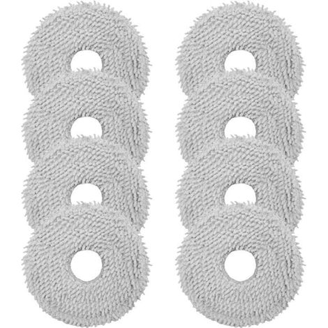 Salviette detergenti per robot aspirapolvere Dreame L10s Pro Gen 2/L10s Ultra/X40 Ultra Complete/L10 Prime/L20 Ultra/L10s Pro Ultra/L10s Plus/L10s Pro Xiaomi X20+/X20 Max/X20 Pro, salviette in microfi (1/4)