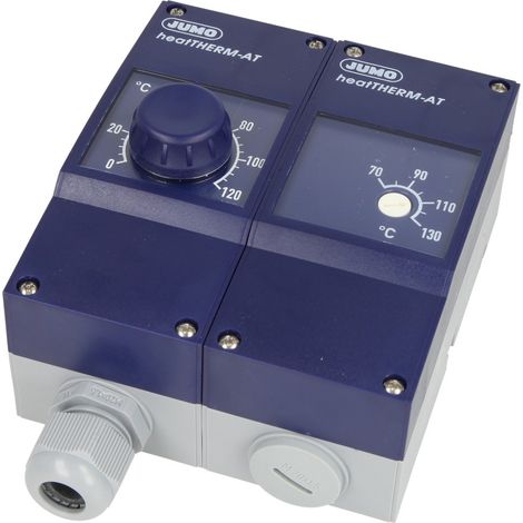 Combinaison JUMO heatTherm TR + STW 603070/0120, TR 0..+120°C, STW +70.130°C