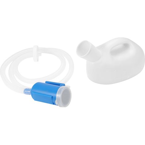 Urinoir portable anti-fuite de 2000 ml avec tube, pour hommes, personnes âgées et enfants (1/5)