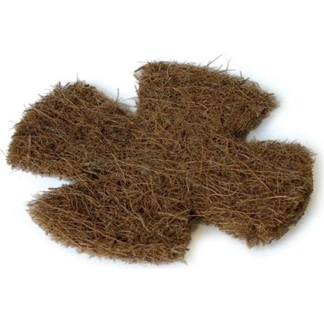 Ricambio in cocco per nidi - 5 pezzi - Diametro 10 cm