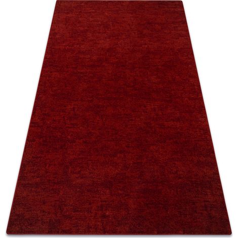 Wollteppich OMEGA DUKE Melange Rot / Schwarz red 200x300 cm
