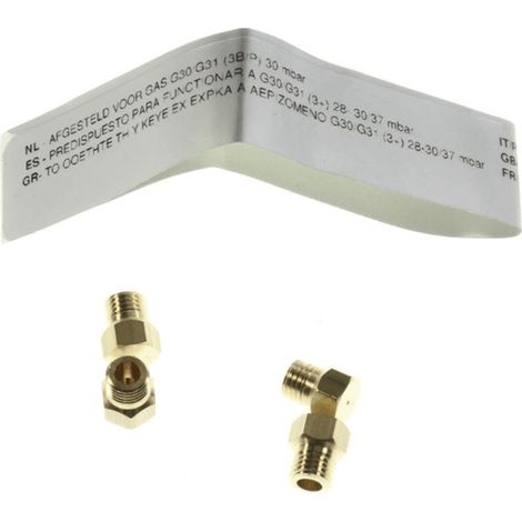 Kit injecteurs gaz butane G30-29 MBAR (294754-19493) (481010696148) Four, cuisinière 2947543662734148945 WHIRLPOOL, LADEN, IGNI (1/2)