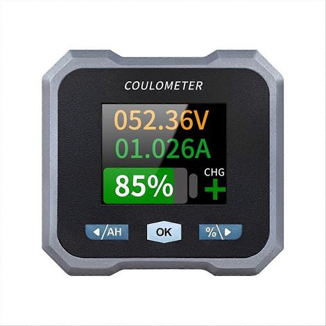 Culomètre, contador de batería y voltímetro para cuadriciclo eléctrico, A (1/5)