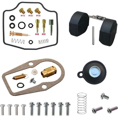 Vergaser Reparatursatz für XTZ660 1996 650cc Schwimmer Dual Sport  für Tenere 660 XTZ Reparatur Teile Motorrad Vergaser Überholung Ersatz Nadelventil Membran Dichtung (1/4)