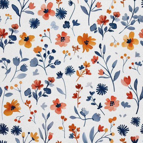 Tela decorativa para exteriores Oxford - Motivo floral I DX5118 (1/5)
