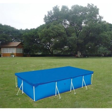 Bâche Piscine - Rectangulaire 220 x 150 cm - Résistante Aux UV - Pour Piscine Hors Sol - 1 Pièce (1/4)