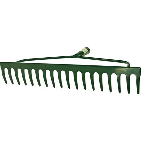 Garten Rechen Strend Pro R101, 18 Zähne, Holzstiel 1600mm