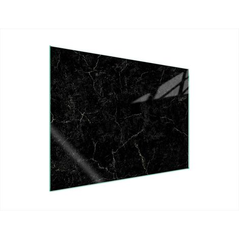 GLASSCHUTZPLATTE FÜR HERD 70x52 MARMOR (1/5)