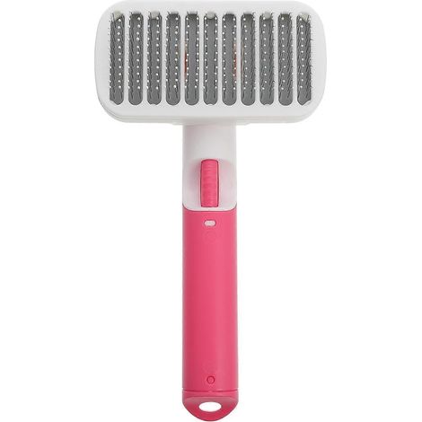 Peigne de massage pour animaux, brosse de massage pour chiens et chats, brosse carde autonettoyante pour chiots (1/5)