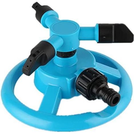 Arroseur de Jardin,Arroseur Automatique de pelouse de Jardin à 360 ° ,Arroseur de pelouse,pour Parc, Jardin et Entretien de la pelouse (Bleu)