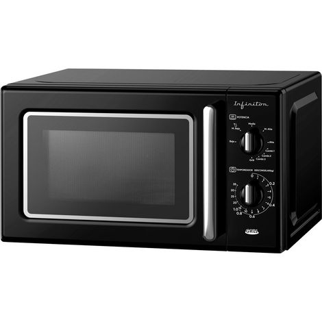 Microondas 20L 700W Infiniton MWRT20B Grill Negro
