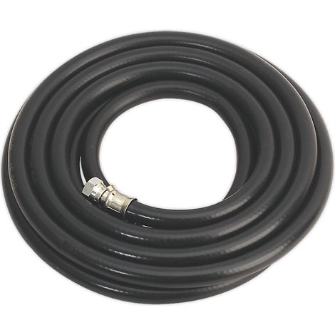 Sealey AH5RX/38 Heavy-Duty Air Hose with 1/4""BSP Unions 5m x 10mm