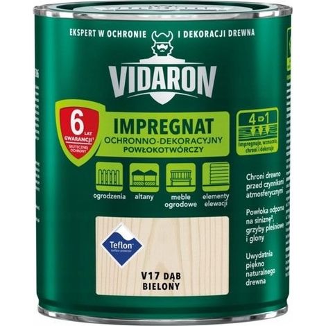 Vidaron Schutz- und Dekorfilm bildende Imprägnierung gebleichte Eiche V17 0,7 l (1/2)