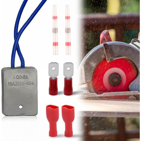 1 - Module De Démarrage Progressif - Limiteur De Courant - Protection Des Roulements Pour Scies Circulaires Et Radiales - Alliage D'aluminium - 15 A 250 V (1/5)