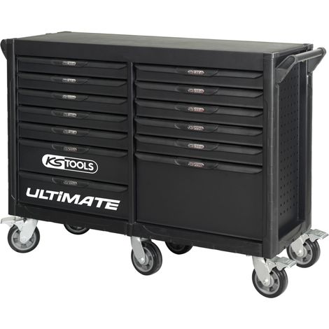 KS Tools - Servante ULTIMATE® 13 tiroirs et 6 roues - 816.0013 (1/4)