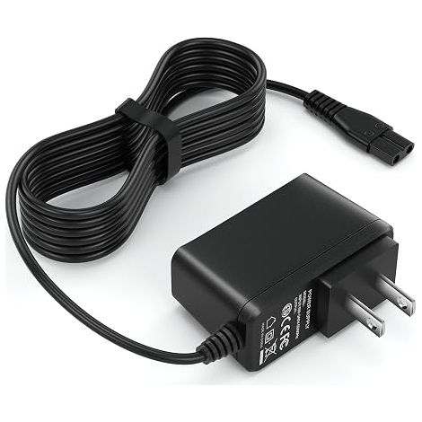Chargeur pour nettoyeurs de poils d'animaux Bissell câble de charge compatible avec le cordon d'alimentation de l'aspirateur portatif lithium-ion Bissell 2390 2390A 23903 14,4 V. (1/5)