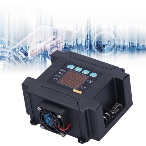 Module d'alimentation régulée programmable CC 0-8 A pour commande numérique par ordinateur (CNC), sans fil, à tension et courant constants, avec boîtier 8068 (1/5)