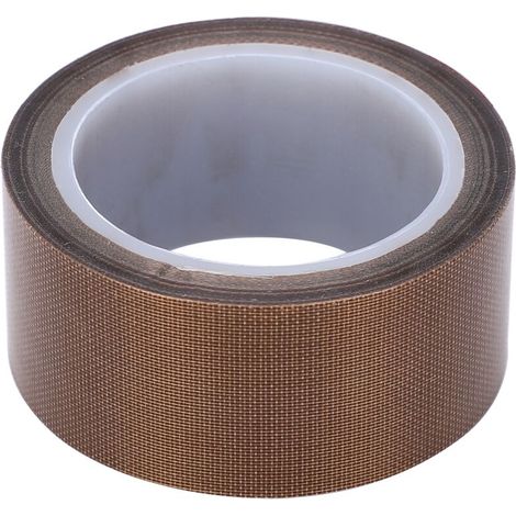 Ruban adhésif isolant en PTFE haute température, rouleau pour machine de mise sous vide, consommable : 0,13 mm x 19 mm x 10 m (1/5)