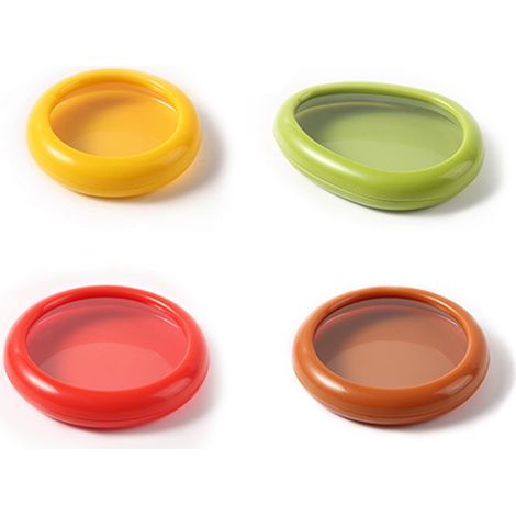 4PCS boîte de conservation transparente fruits et légumes étanchéité oignon conteneur de stockage gadgets cuisine de réfrigérateur (1/5)