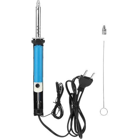 Pompe à Dessouder 220V 30W, Pistolet à Dessouder, Fer à Souder électrique 2 en 1, Ventouse à Souder, Outil à Souder pour Souder et Dessiner à L'étain(EU220V) (1/5)