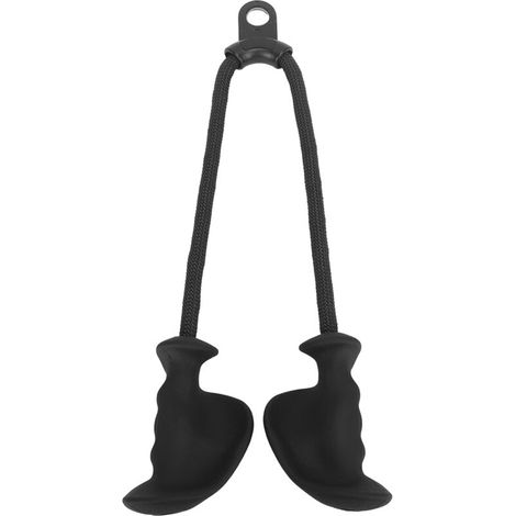 Corde à triceps pour tirage vertical, double traction, crunchs, corde pour l'entraînement (1/5)