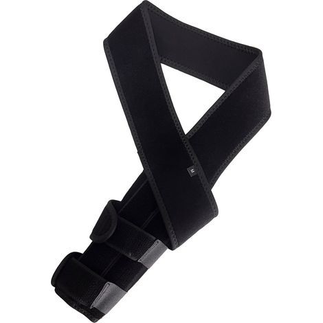 Adjustable pet knee brace, black (1/5)