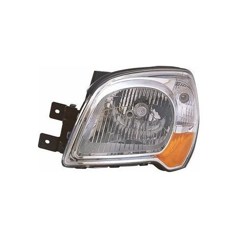 Phare avant gauche H4 avec feu clignotant orange Kia Sportage 2 phase 2 2007-2010