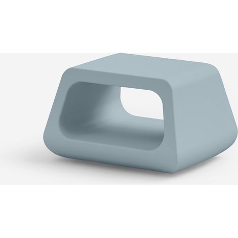 Tavolino polietilene da esterno e interno design contemporaneo Sugar - Blu