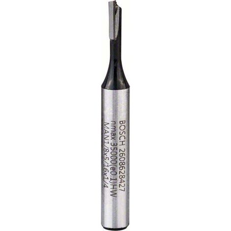 Bosch Nutfräser 1/4, D1 3,2 mm, L 7,7 mm, G 51 mm (1/5)