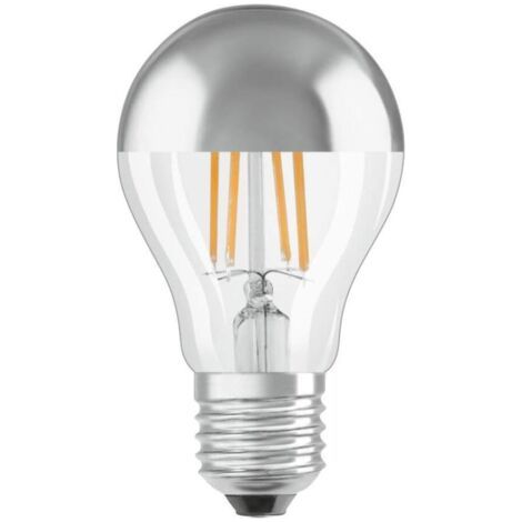 QORVA-Ampoule LED 220 V Culot E27 Blanc chaud 2700 K 8 W Transparente LED rétrofit (1/5)