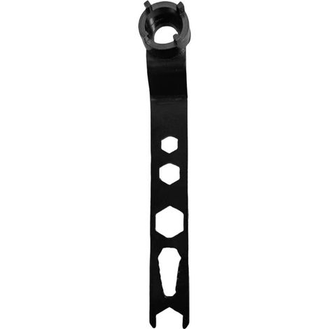Clé en acier carbone haute résistance pour meuleuse multifonction, 155mm 8 tailles 5-14mm (1/4)