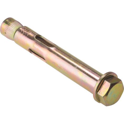 ForgeFix 10SX840 Sleeve Anchors Fixing Hex Bolt M8 x 40mm Bag 10 FORSX840M (1/3)