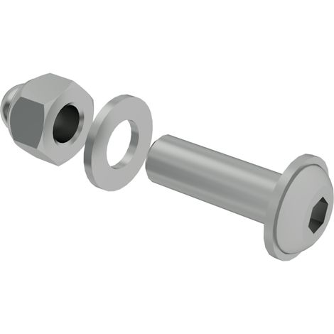 MUNK Verbindungsschraube M8x25kpl Systemgeländer 10 Stück