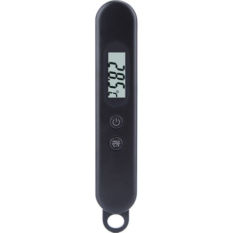 Thermomètre de cuisine à sonde pliable, affichage LED rétroéclairé, précis et rapide, avec fonction maintien et arrêt auto (1/5)