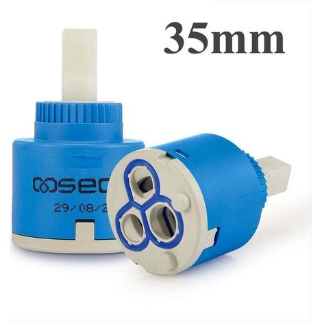 Sedal 35 mm Cartouche de robinet en Céramique pour Mitigeur Valve Remplacement (1/5)