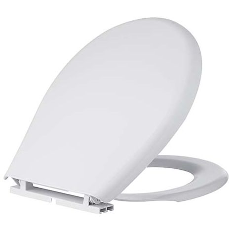 Sedile WC universale per vaso INFANZIA bianco con cerniere in PP mod. BABY (1/5)