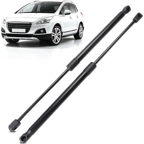Lot de 2 vérins à gaz pour hayon 3008 2009 2010 2011 2012 2013 2014 2015 2016 (tous les modèles et moteurs), OE 8731 T4, 8731.T4, 8731T4. 96832 Référence : 07080 (1/5)
