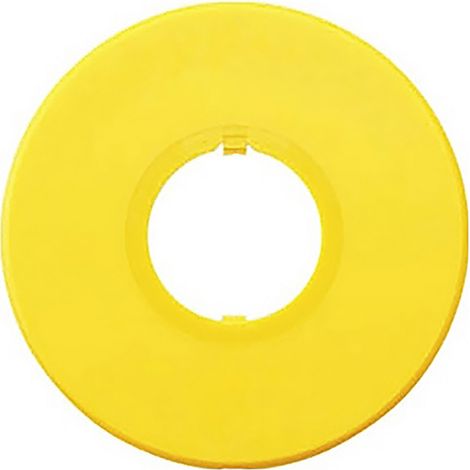 Idec HW Emergency Stop Series HWAV-0-Y Kennzeichnungsschild (Ø x L) 60 mm x 1.5 mm Gelb 1 St.