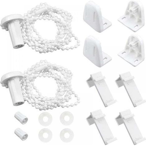 Lot de 2 Mecanisme Store Enrouleur, Accessoires pour Store Enrouleur, Fixation pour Store Enrouleur, Kit de Réparation de Store Enrouleur, Fixation de Rechange pour Store Enrouleur 17mm (1/5)