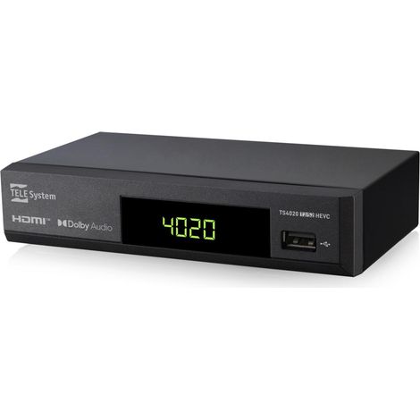 TELE System TS4020 Satellite, Terrestre Full HD Nero (1/2)
