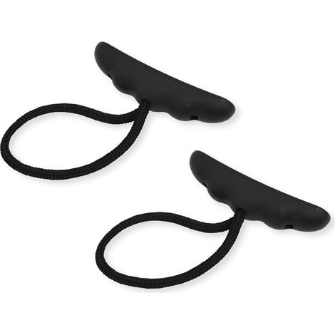 Poignées en corde (Lot de 2) — Noir Accessoires pour bagages, articles de maison et kayaks (1/5)