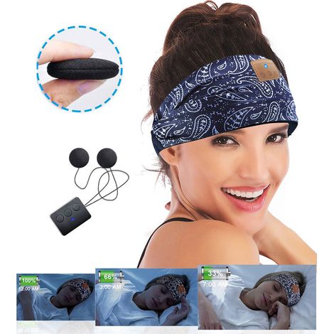Casque Sport Bluetooth Anti-Sueur, Écouteurs sans Fil pour Yoga et Course, Cadeau Technologie HD (1/4)